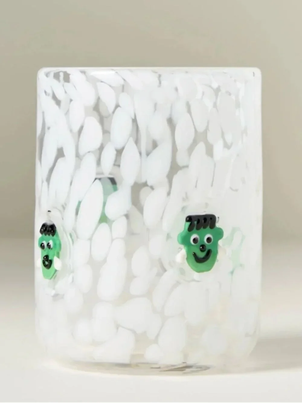 NIB Anthropologie Mystic Icon Juice Glass in Frankenstein